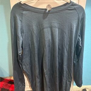 lululemon athletica Blue Long Sleeve Top